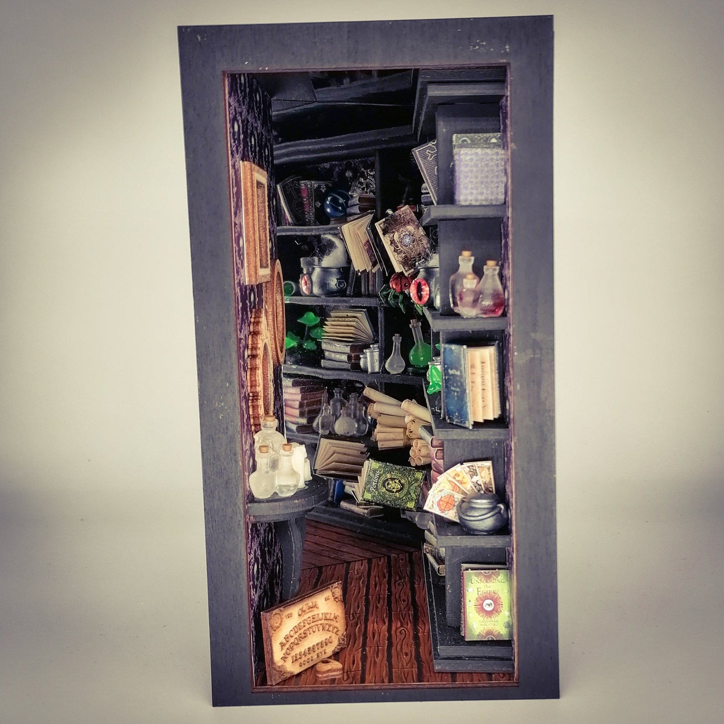 Boek Nook heksenbibliotheek kit met spiegel
